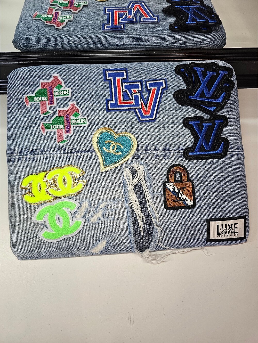 Designer-Inspired Iron On Patches
